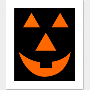 scary face funny Halloween gift Posters and Art